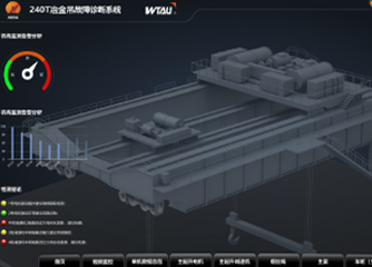 冶金鑄造起重機在線故障診斷系統(tǒng)(電機、減速機、行車輪故障診斷)